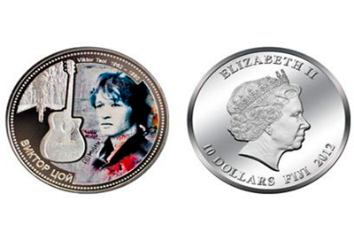 Монеты с изображением Виктора Цоя разлетятся по Оренбургу